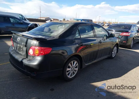 2010 Toyota Corolla S z USA, uszkodzony, nr VIN 2T1BU4EE4AC514482
